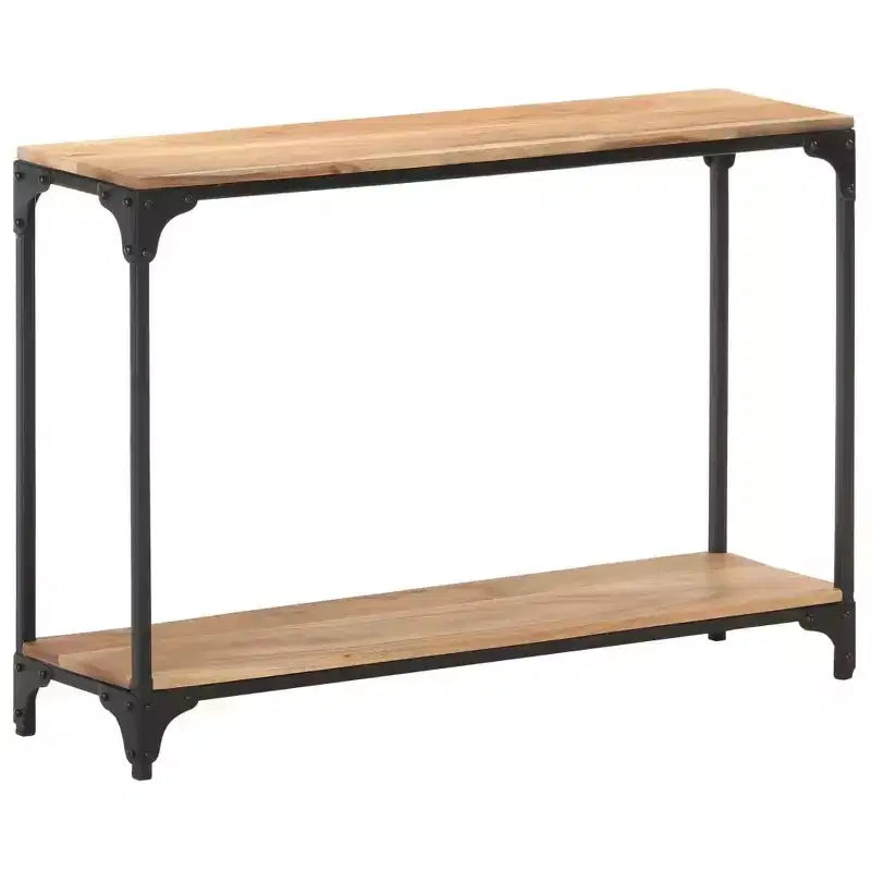 Console Table 43.3x11.8x29.5 Solid Acacia Wood