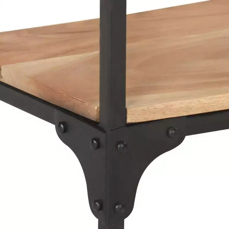 Console Table 43.3x11.8x29.5 Solid Acacia Wood
