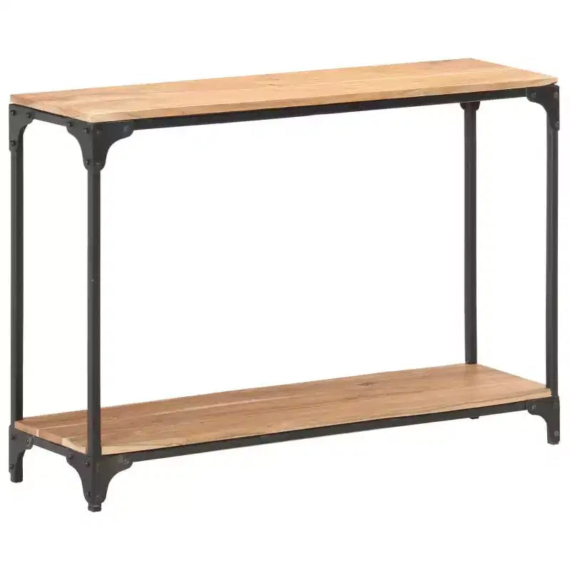Console Table 43.3x11.8x29.5 Solid Acacia Wood
