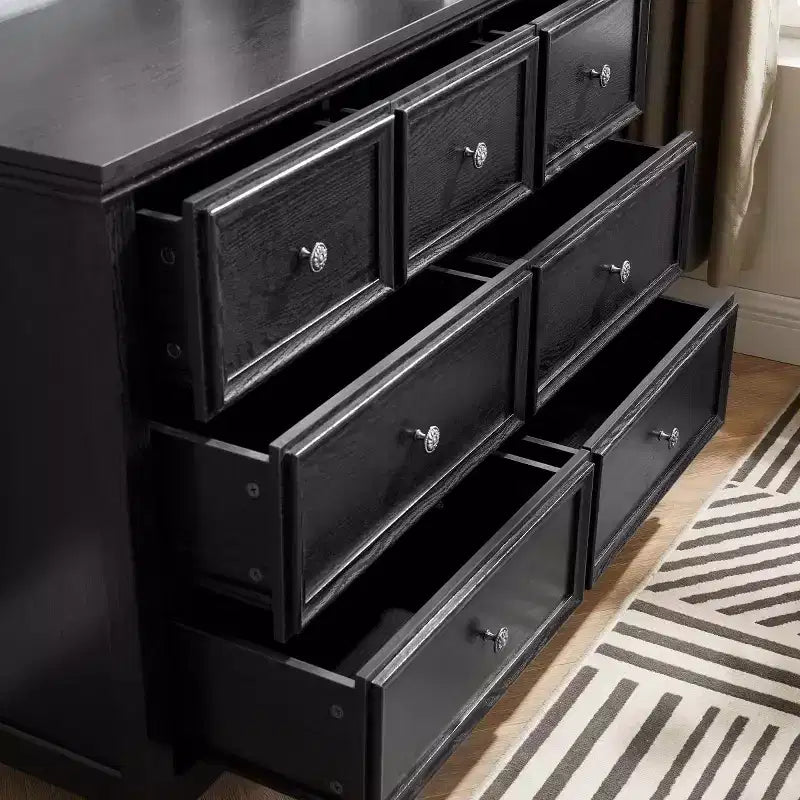 Commode de chambre à 7 tiroirs, Organisateur de placard pour chambre, salon ou entrée