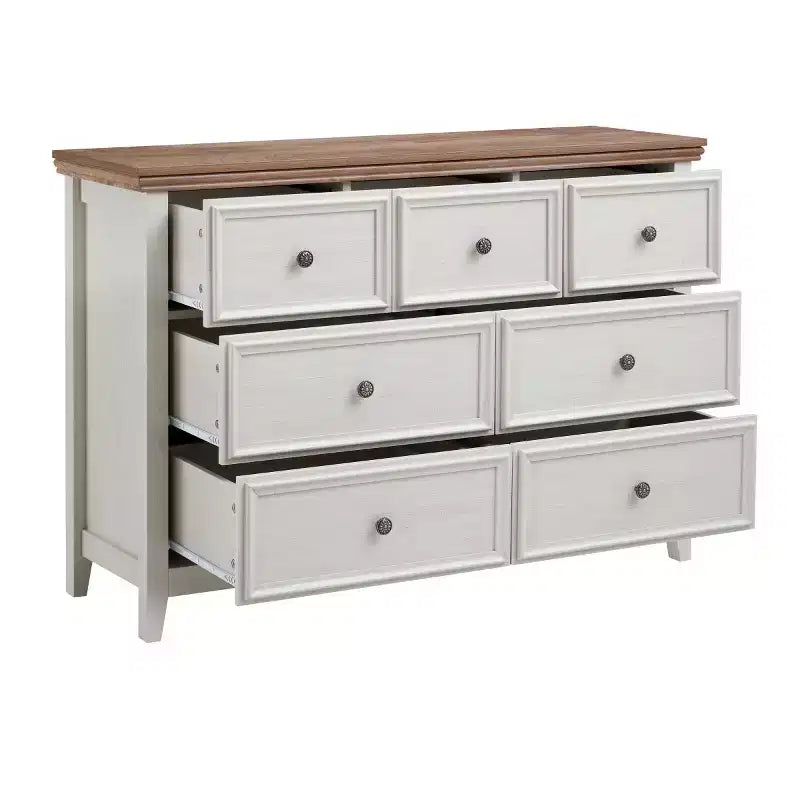 Commode de chambre à 7 tiroirs, Organisateur de placard pour chambre, salon ou entrée