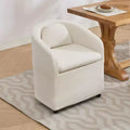 Swivel Accent Chair, 360 Round Barrel Armchair, Upholstered Chenille Arm Chairs with Pillow, Comfy Swivel Chair for Living Room, Bedroom