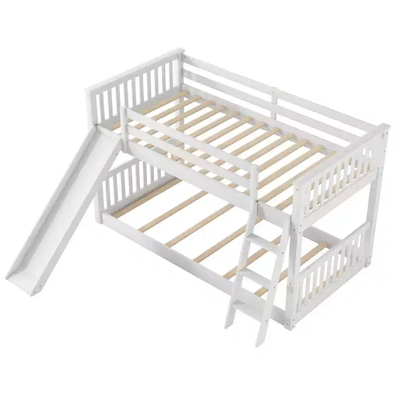 Dorsey Bunk Bed with Convertible Slide and Ladder