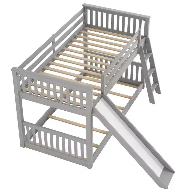 Dorsey Bunk Bed with Convertible Slide and Ladder